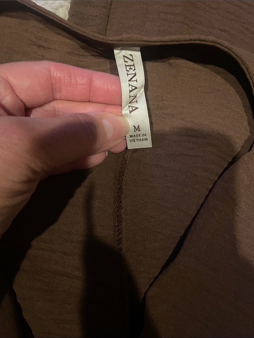 2 piece Wide Leg Brown Women’s Set - Picture 7 of 9